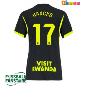 Atletico Madrid David Hancko #17 Replik Auswärtstrikot Damen 2026-27 Kurzarm